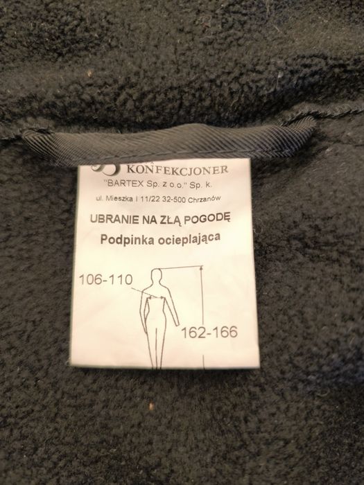 Kurtka na złą pogodę z podpinką polarem SG