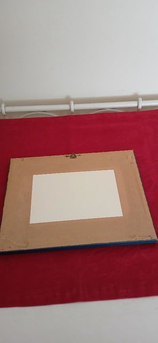 Quadro bordado a ponto cruz