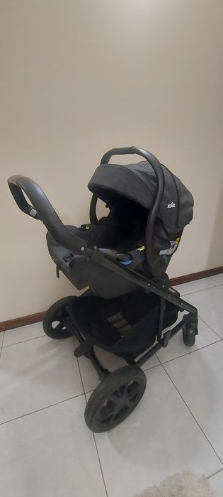 Carrinho de bebé Joie chrome +babycoque i-gemme 2