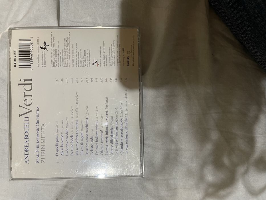 CD Andrea Bocelli