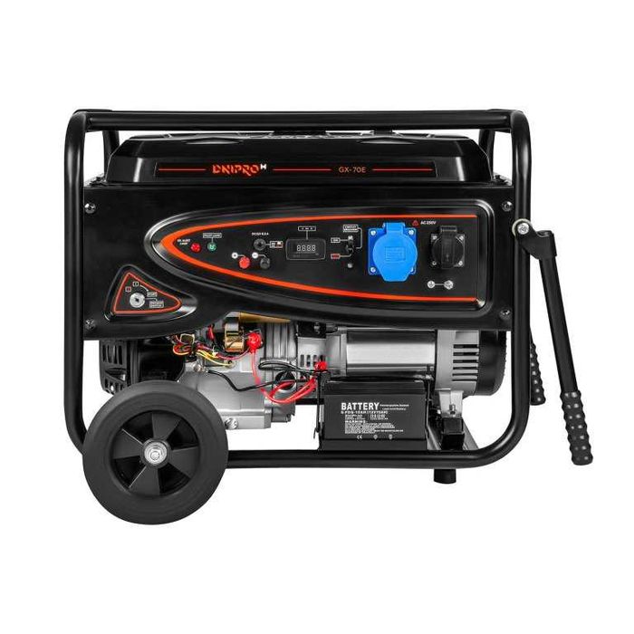 Оренда Генератор бензиновий Dnipro-M GX-70E номінал 7кВт