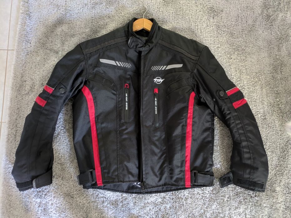 Blusão motard como novo