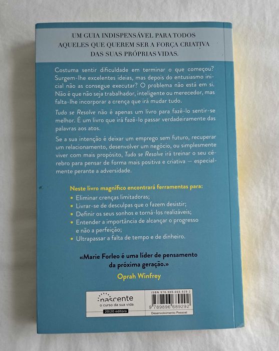 Livro - Tudo se Resolve - de Marie Forleo