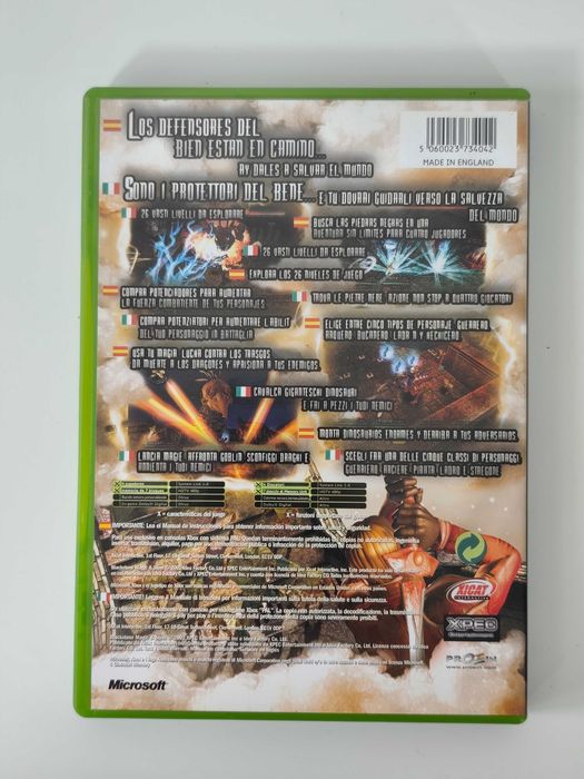 Blackstone: Magic & Steel - Xbox Classic RPG