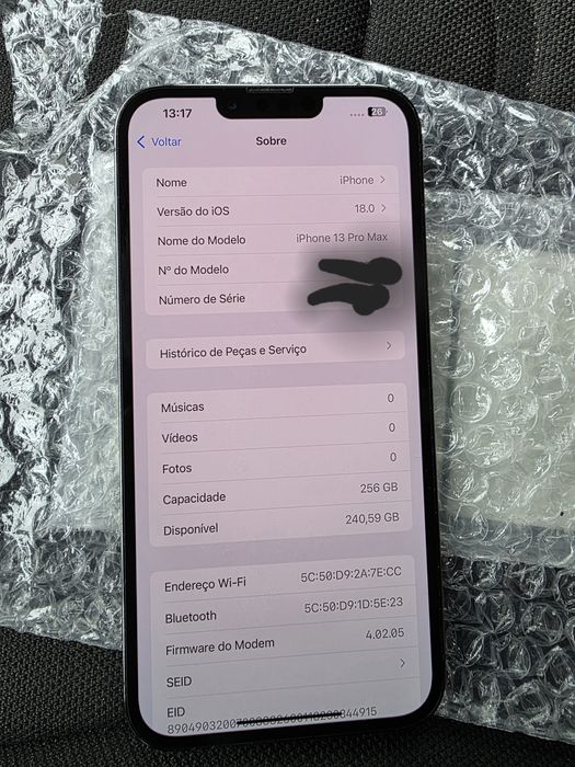 Iphone 13 pro max 256