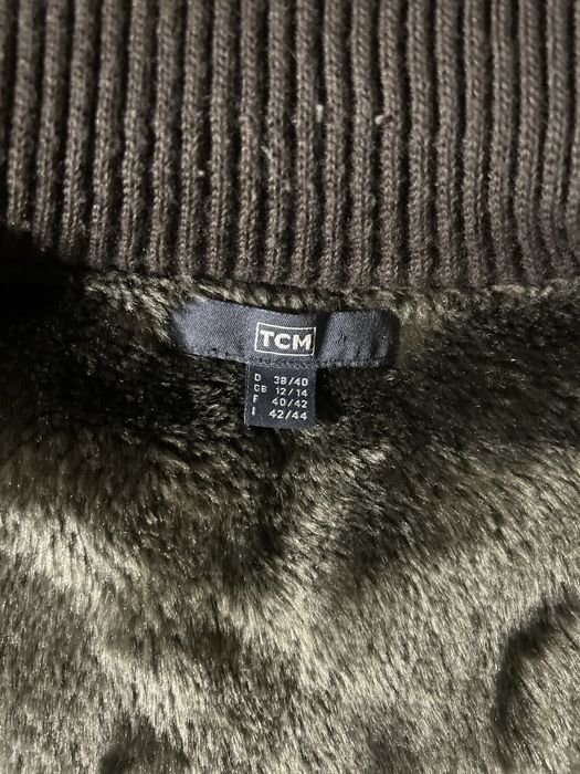 Elegancki góralski golf ocieplany futrem na suwak