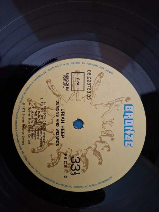 Vinil antigo e raro - Uriah Heep - Demons And Wizards