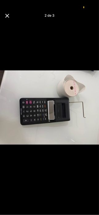 Calculadora casio com impressao