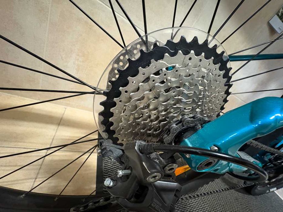 Rower MTB Merida Big Nine 300 Lite rama S, koło 29", Shimano Deore, zielony. IDEALNY STAN