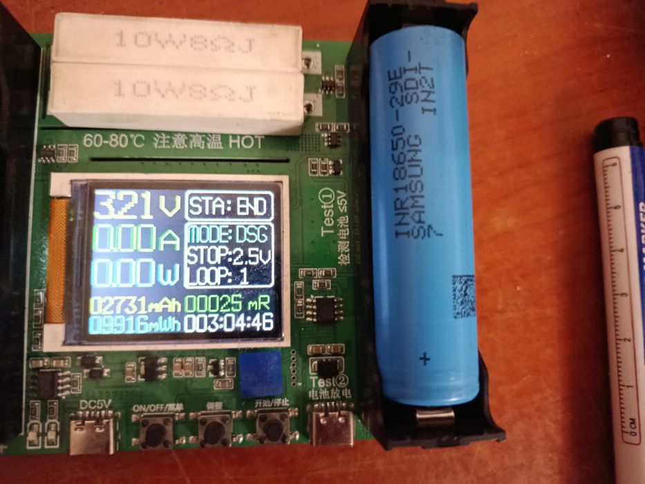 Акмулятори 18650 Samsung 29e,7серії, Li-Ion 2700mAh 8 амр