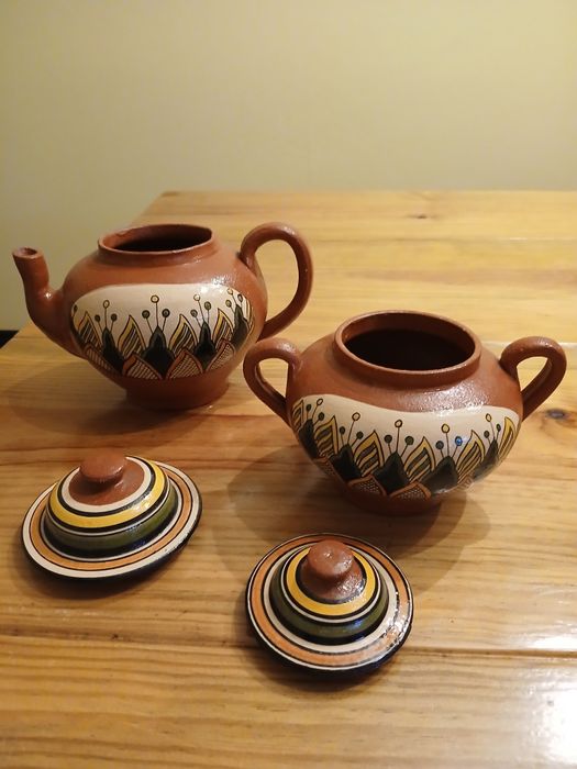 Serviço Café Pintado à Mão