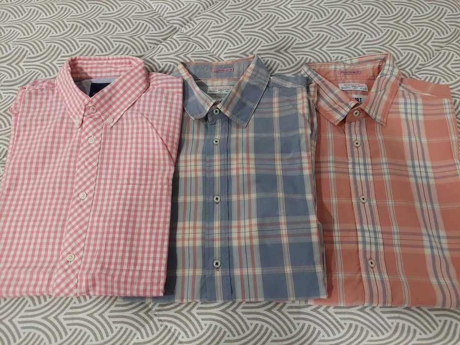 Lote 3 Camisas – Springfield - tamanho L eu