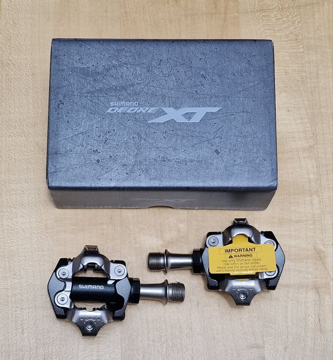Pedais Shimano XT M8100 novos a estrear