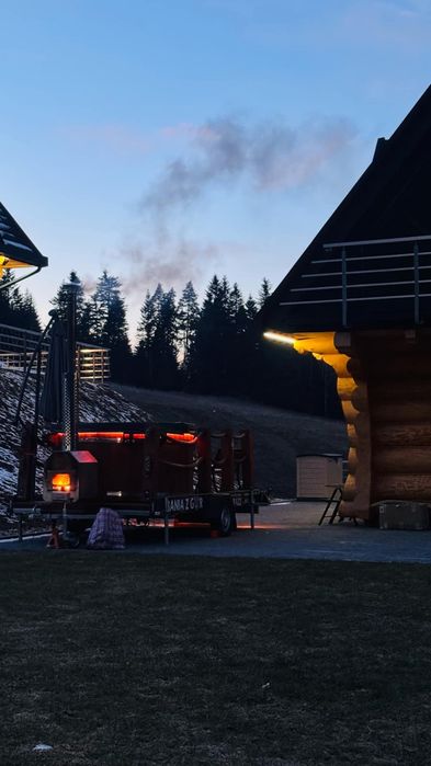 Mobilne jacuzzi sauna balia bania wynajem Limanowa i okolice