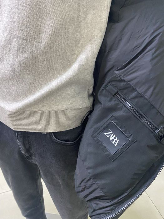 Чоловічий Пуховик Zara puffer black