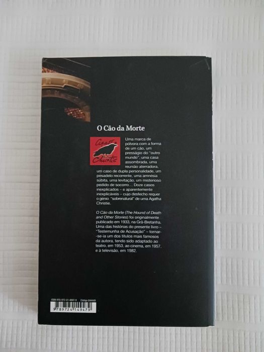 Livro O cão da morte, nº44 de Agatha Christie