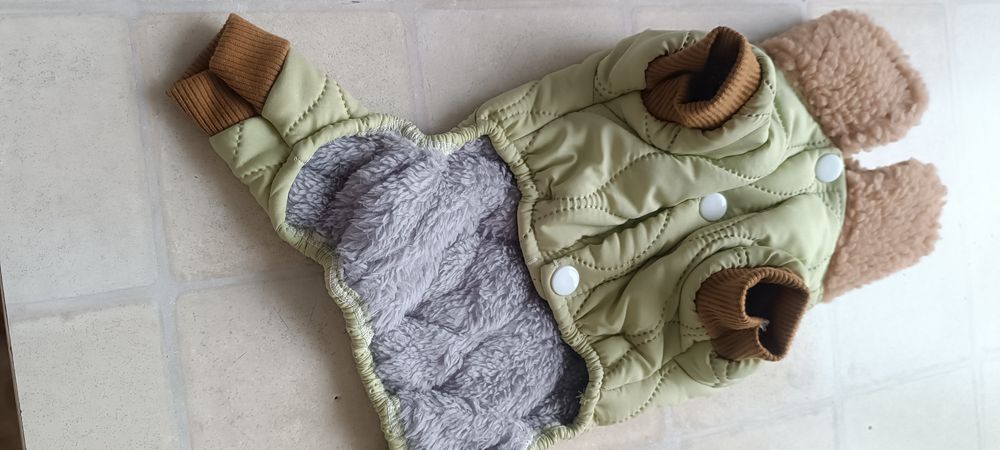 Теплий комбінезон для собачки