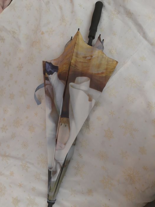 Cudny duży parasol deszcz słońce automatic obraz