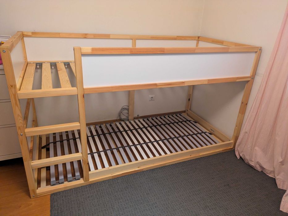 Cama beliche IKEA kura