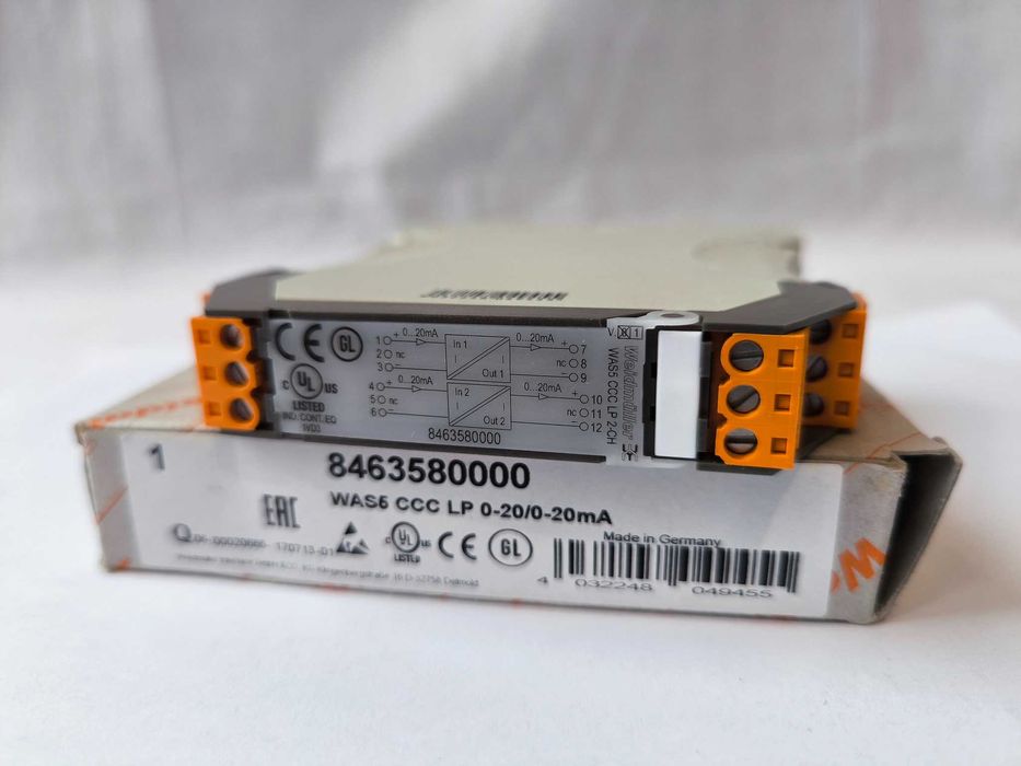 Конвертори WAS5 CCC LP 2-CH, WAS5 PRO RTD виробництва WEIDMULLER