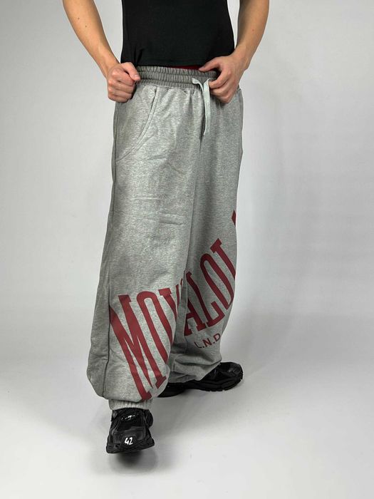 Штани Mowalola спортивки sweatpants grey сірі штаны серые M L
