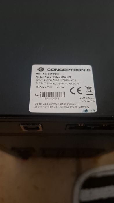 UPS 1200VA 600w com baterias novas