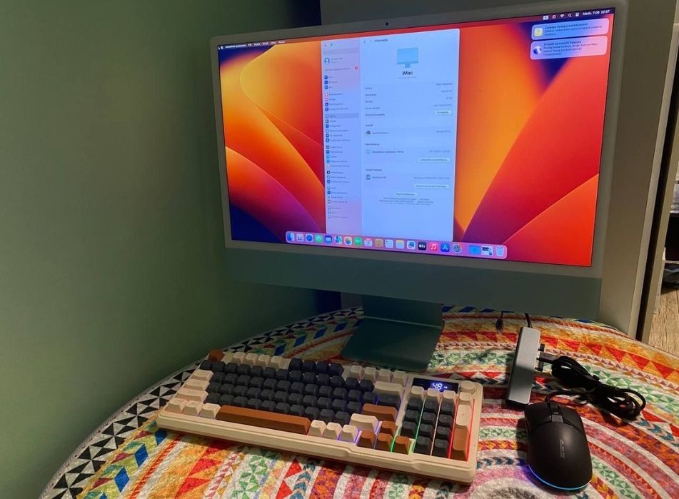 iMac 24" M1 8/256gb 2021