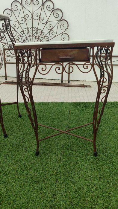 Quarto de casal em ferro forjado