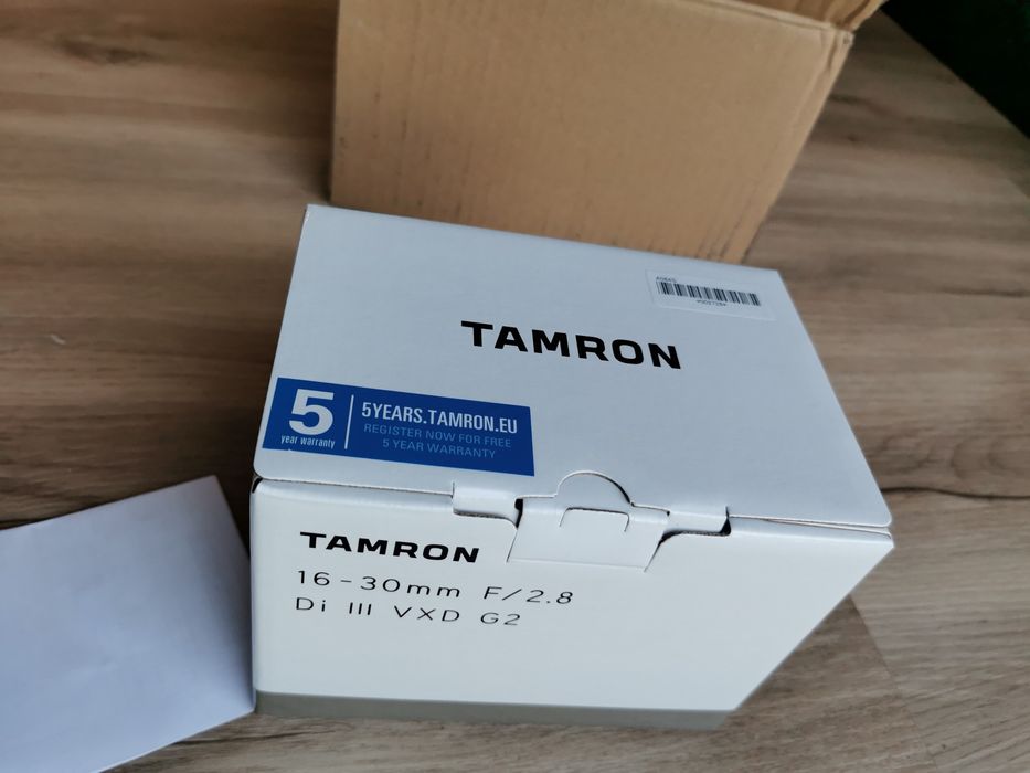 Tamron 16-30mm f/2.8 G2 Sony FE NOVA Garantia 5 anos