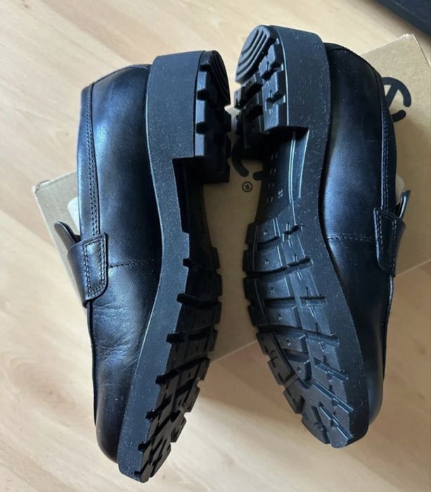 Ecco loafersy mokasyny damskie 36 czarne nowe