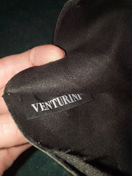 Botki skórzane Venturini