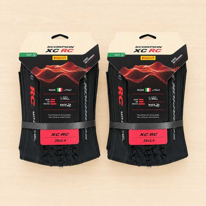 Pack 2 Pneus Pirelli Scorpion Race XC RC 29x2.40 ProWall TLR Folding