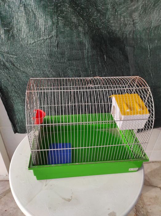 Gaiola de pássaro Comprimento 42 Largura 28 Altura 35
