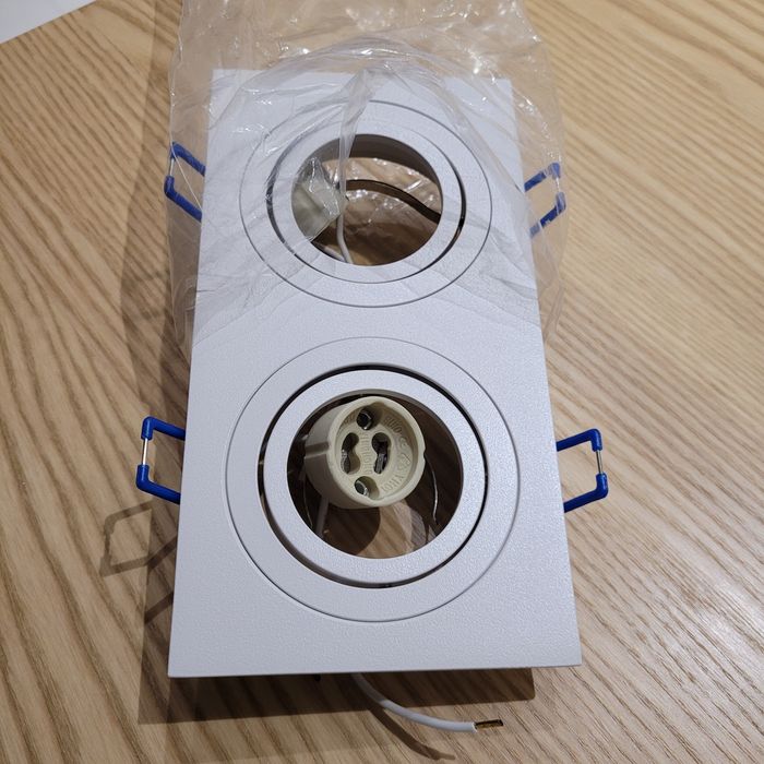 Lampa podtynkowa halogen  Metis 2xGU10 oczko