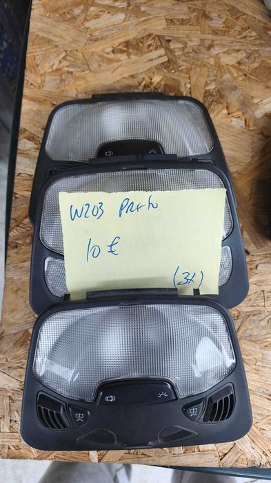 Lote de peças mercedes w124/201/202/203/210 etc