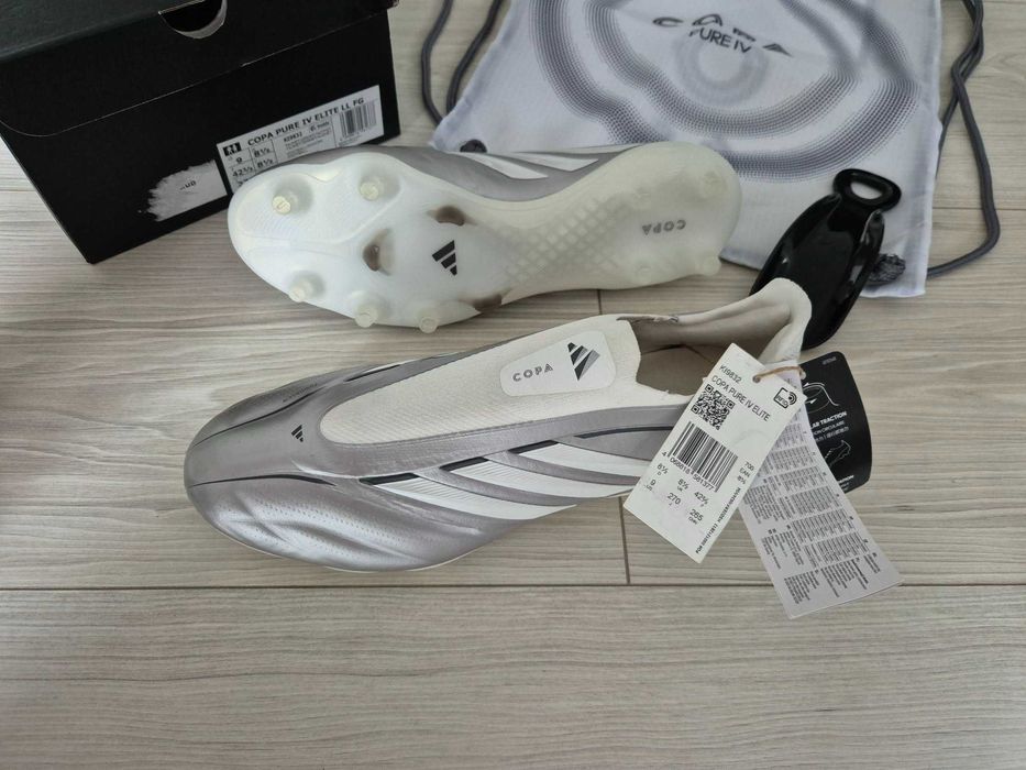 Profesjonalne korki Adidas Copa Pure IV Elite LL FG Ice Cold Precision rozmiar 42 2/3