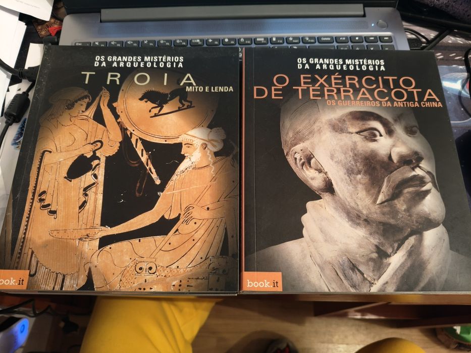 Os grandes mistérios da arqueologia - 4 livros em excelente estado
