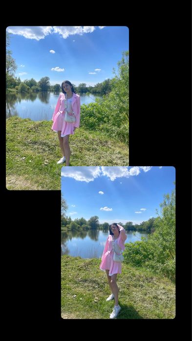 Костюм спідничка та укорочений піджак