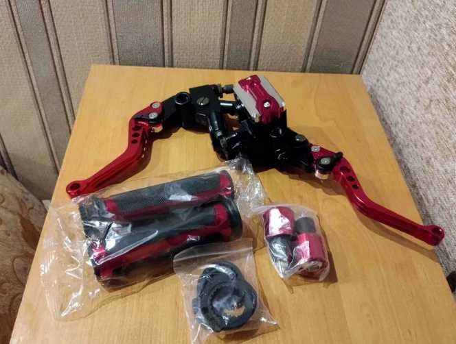 Набор ручек сцепления и переднего тормоза