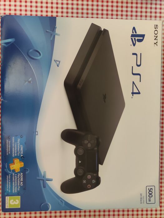 PS4 Slim 500GB + Controller [Excellent Condition]64584632044802121
