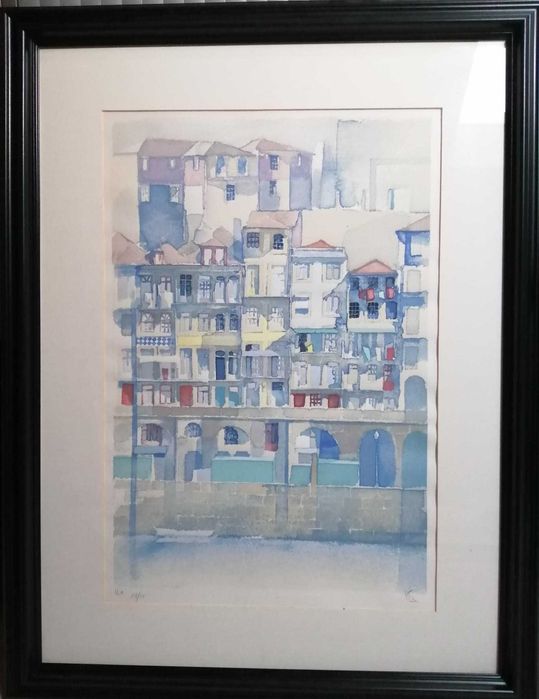 Serigrafia Paulo Ossião - Ribeira Porto