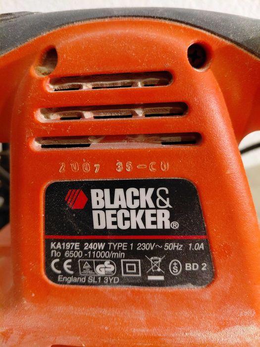 Lixadora vibratória Black & Decker514068793032724482