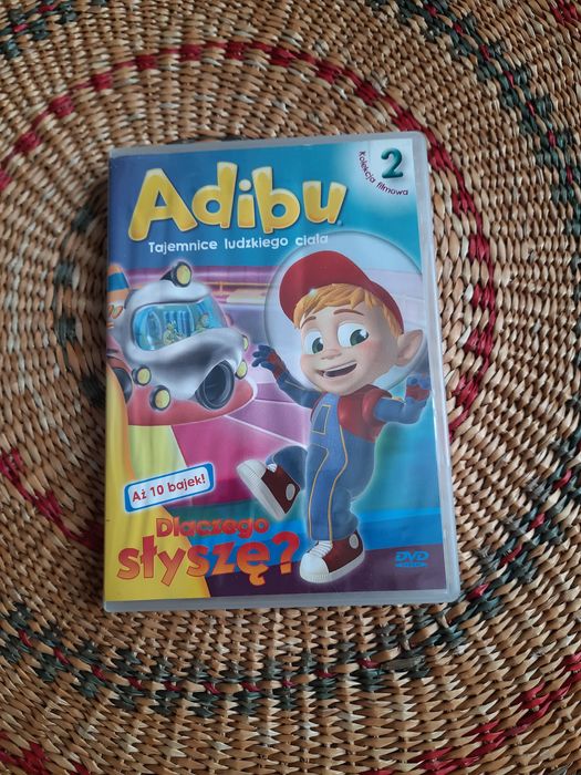 DVD z bajką Adibu - Tajemnica ludzkiego ciała
