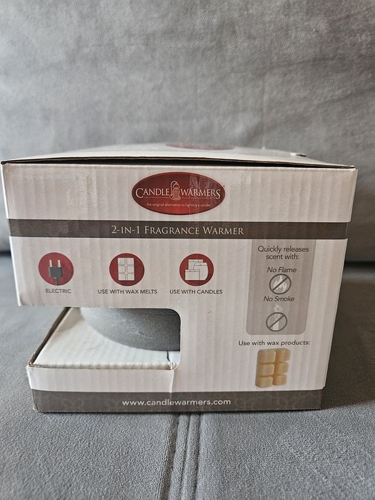 Podgrzewacz świec i wosków Candle Warmers 2 w 1, nowy