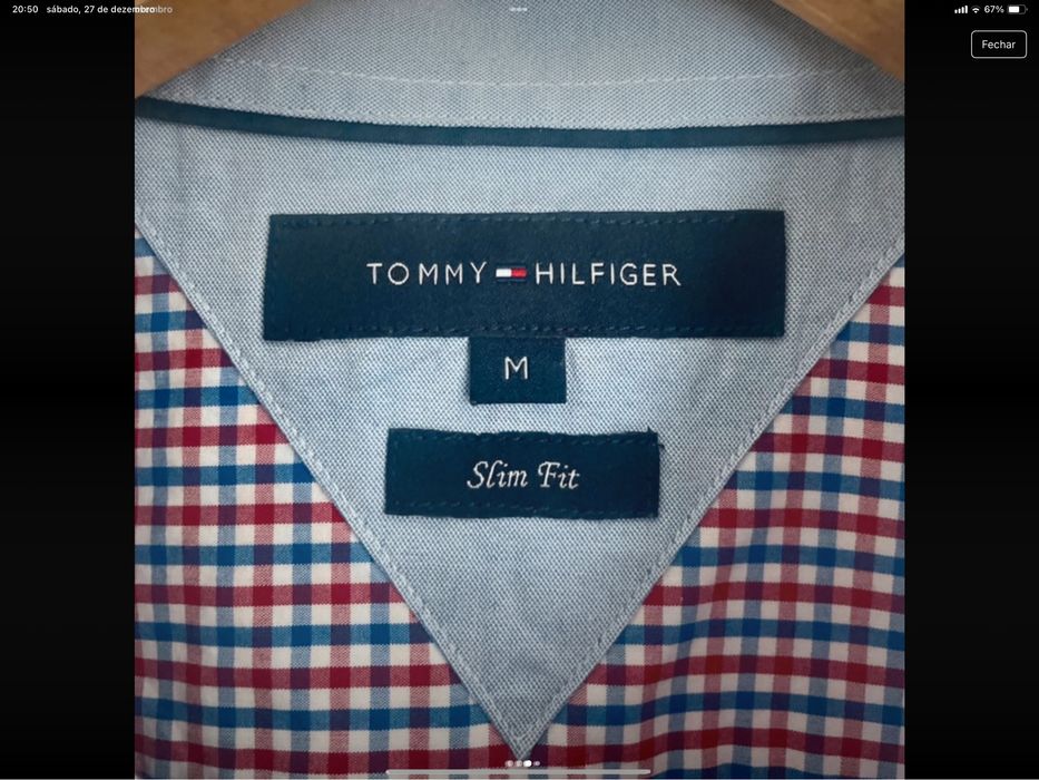 Camisa Tommy H , muito bom estado.