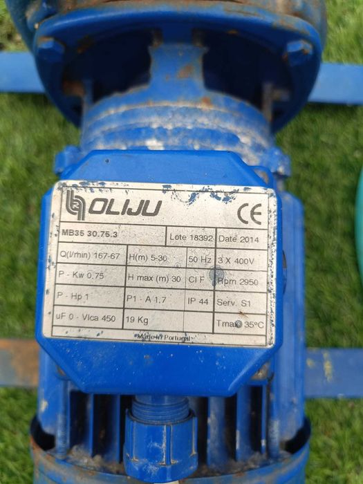 Bomba de Água OLIJU MB35 até 14 m3/h