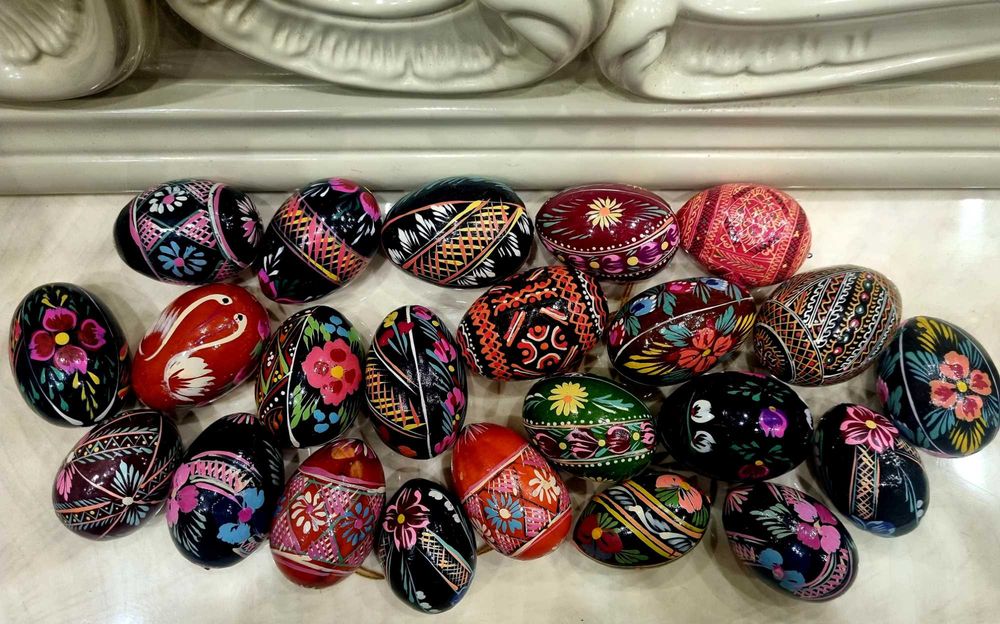 Писанки пасхальные винтажные ручная роспись