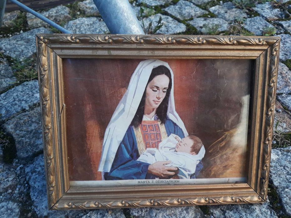 Obrazek w ramce Maryja z dzieciątkiem