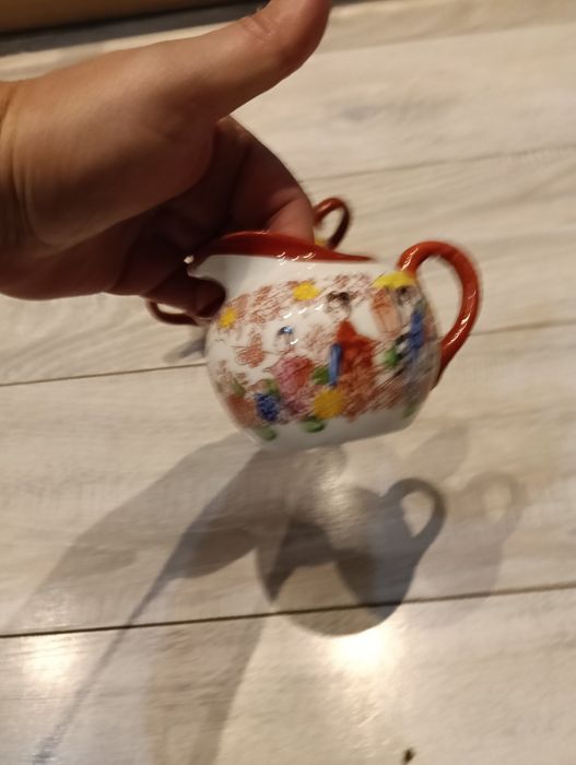 Cukierniczka i mlecznik, ręcznie malowane,kolekcjonerskie