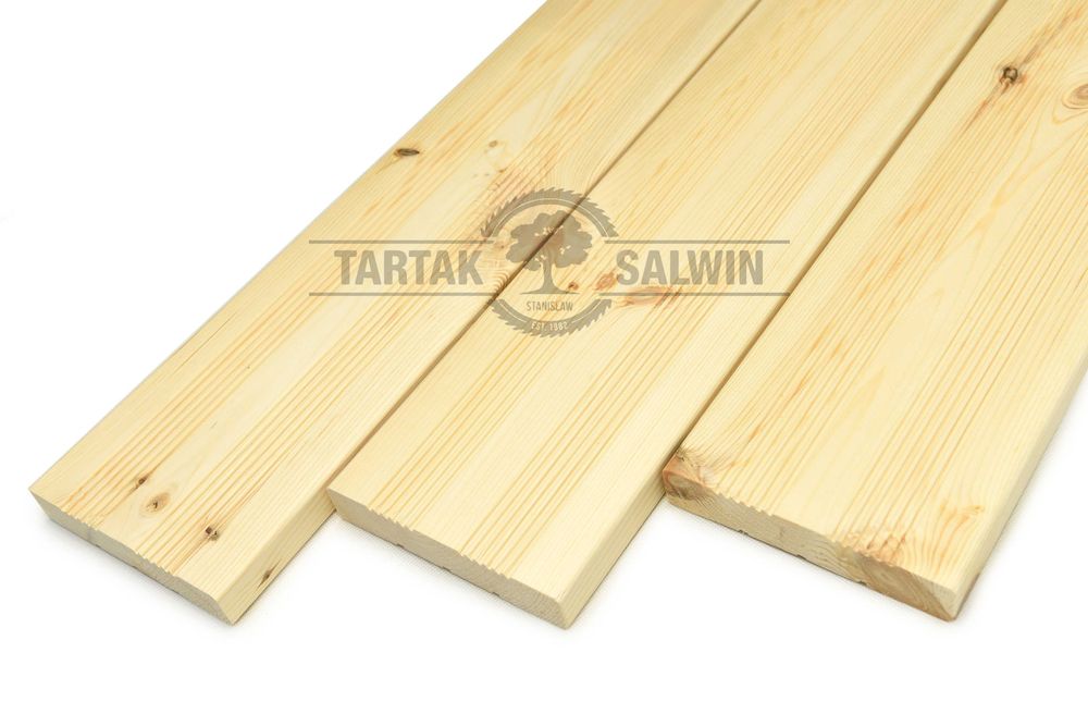 Deska tarasowa sosnowa ryflowana 28x150